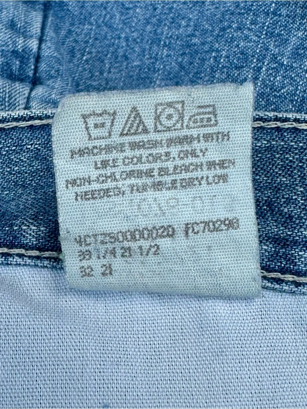 BLU Jeanswear Denim Capri Jeans Womens 12M Light Wash 100 Cotton